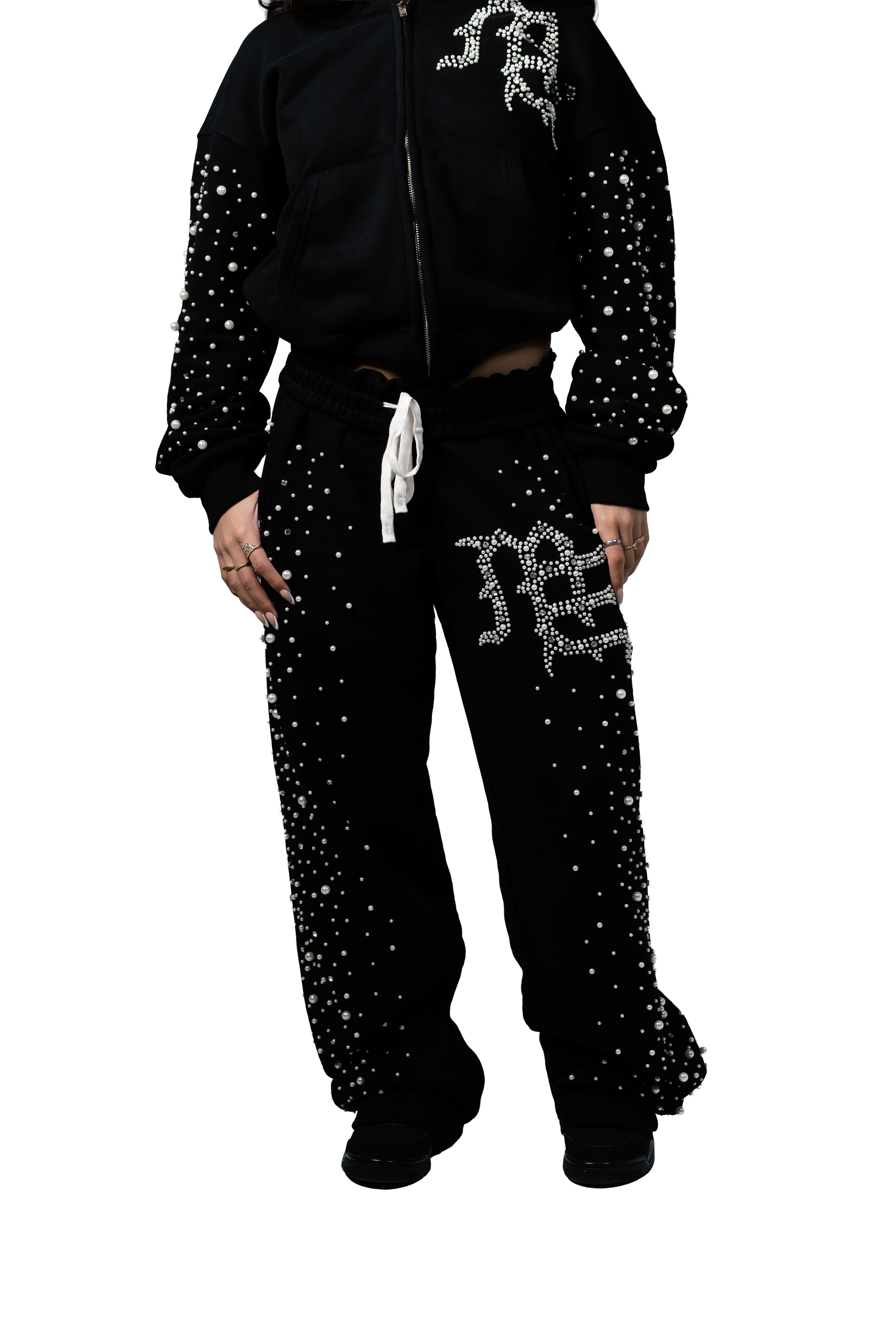 Black ‘Pearl’ Sweatpants