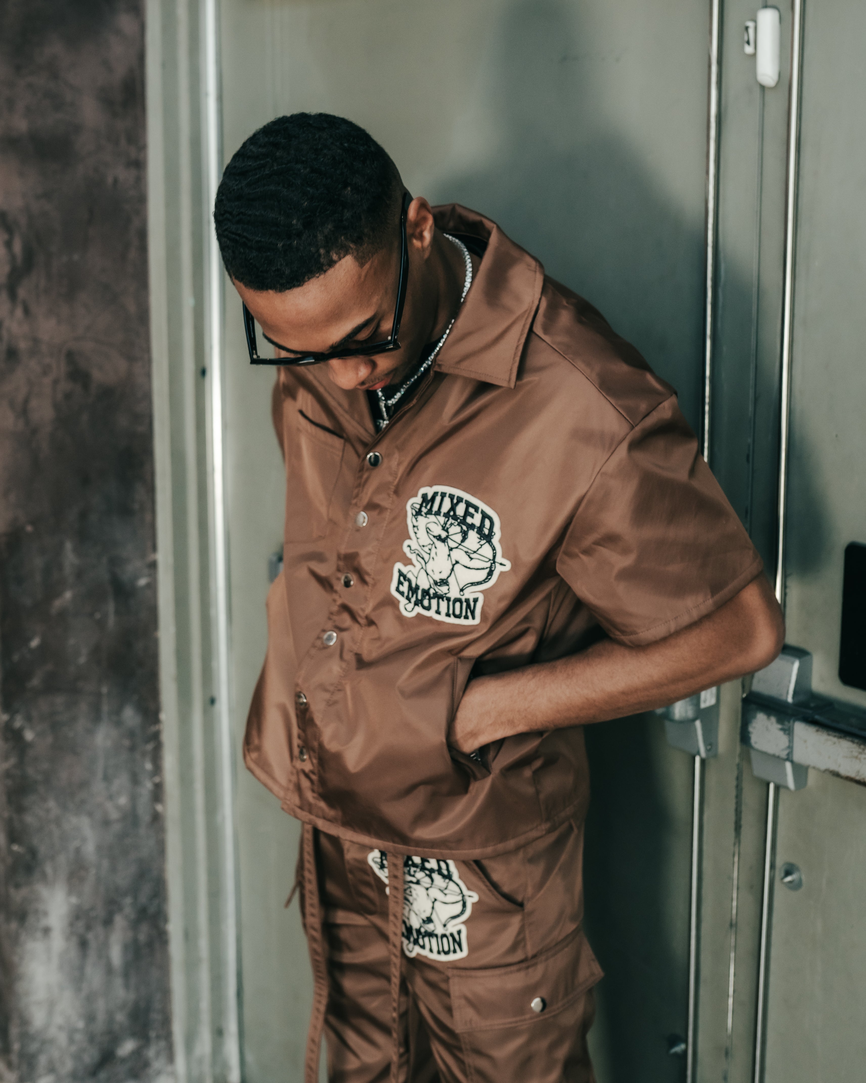 Brown “Angel” Nylon Cargos