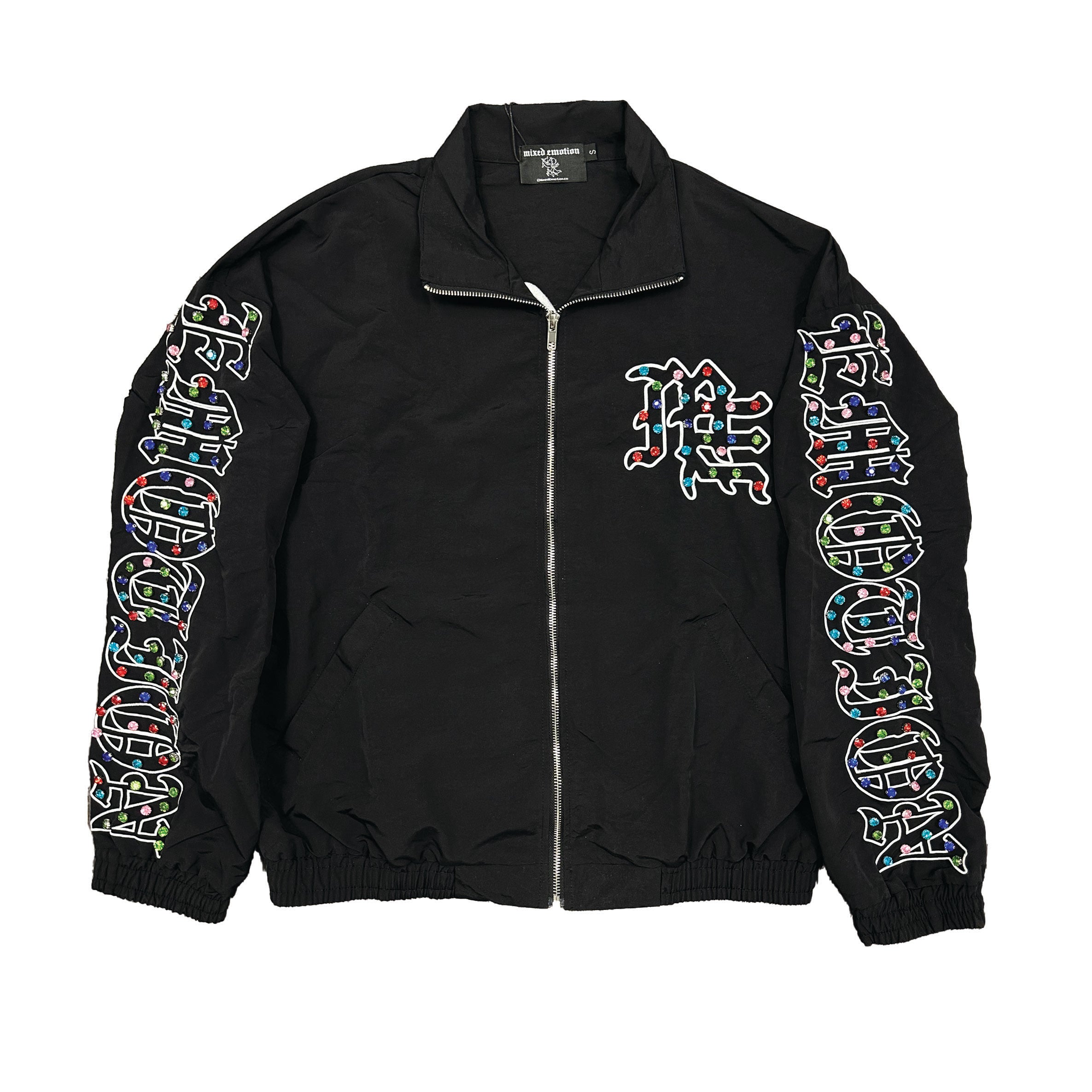 “ME” Rhinestone Nylon Jacket