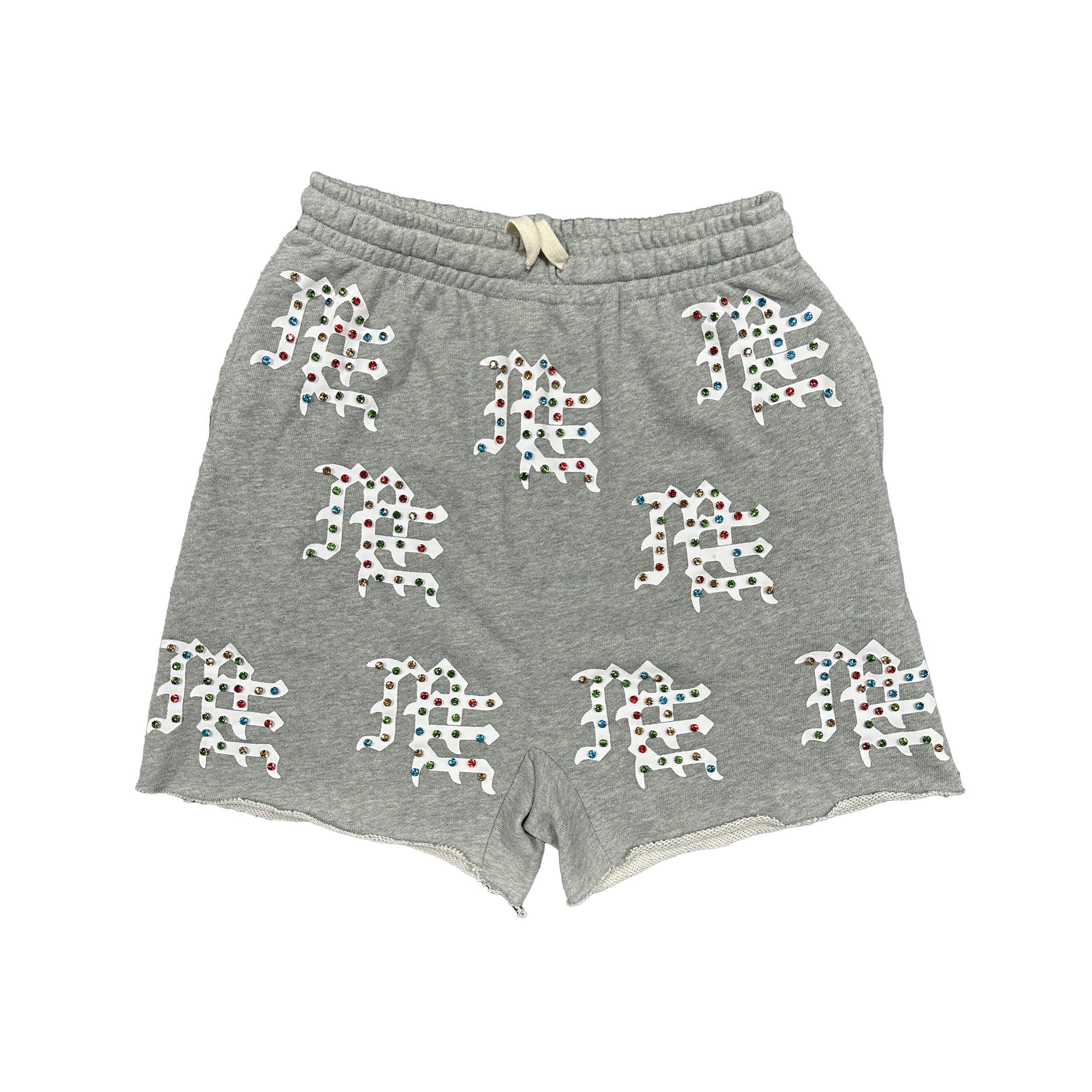 Grey “ME” Logo Shorts
