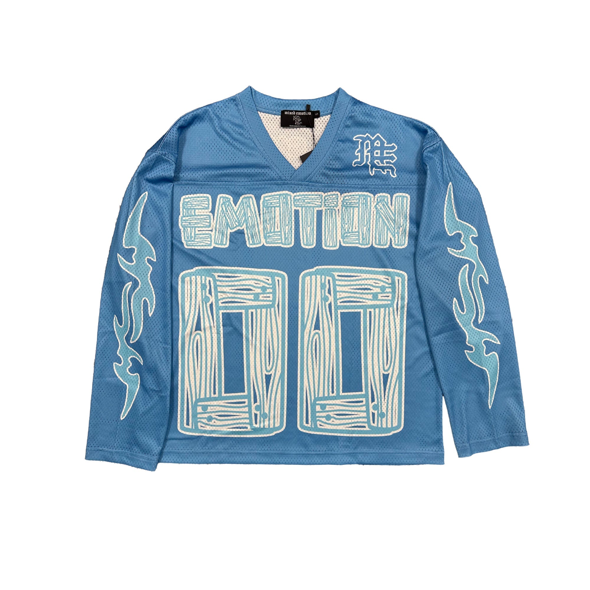 OVERSIZED Blue “Lightning” Jersey