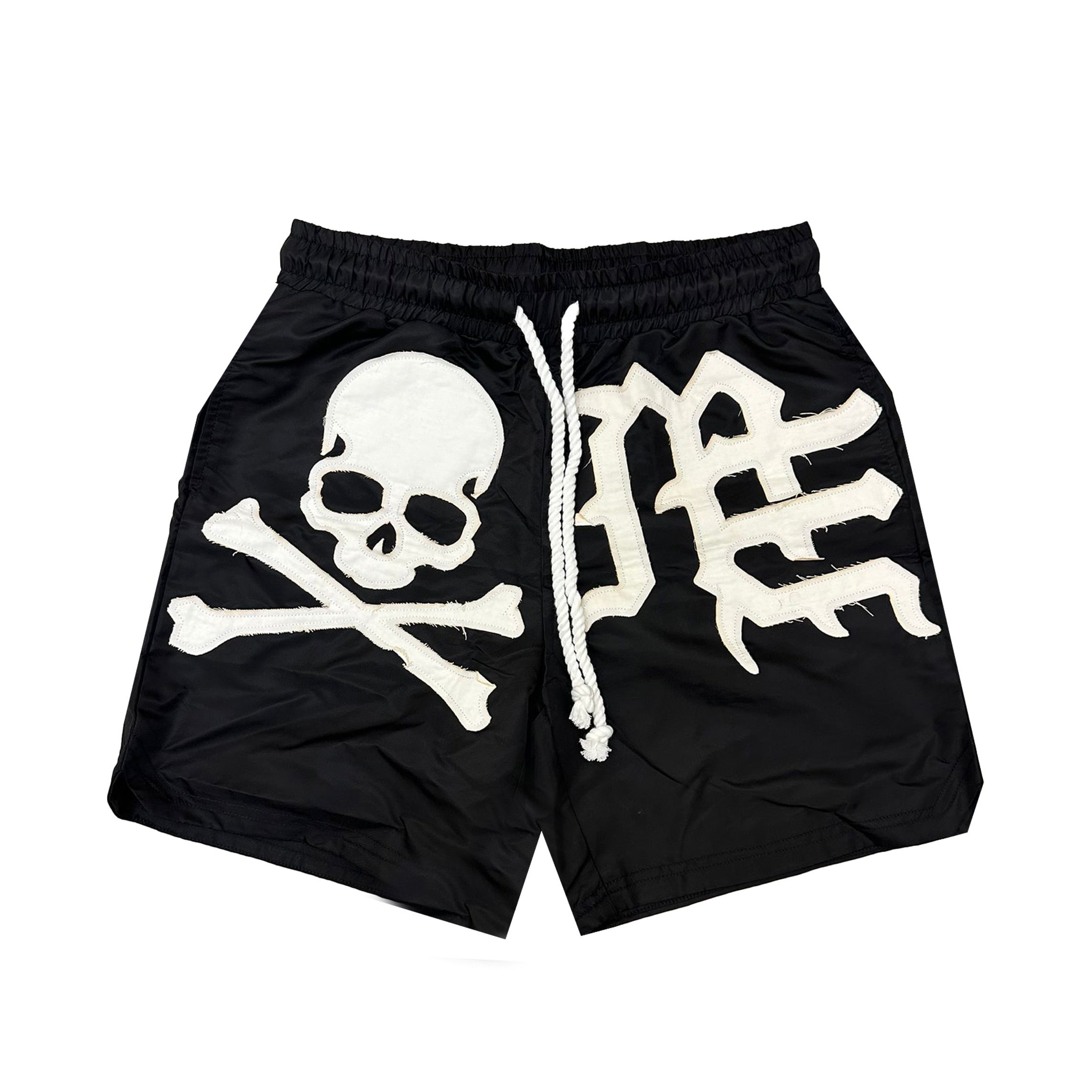 Black “Skull” Shorts