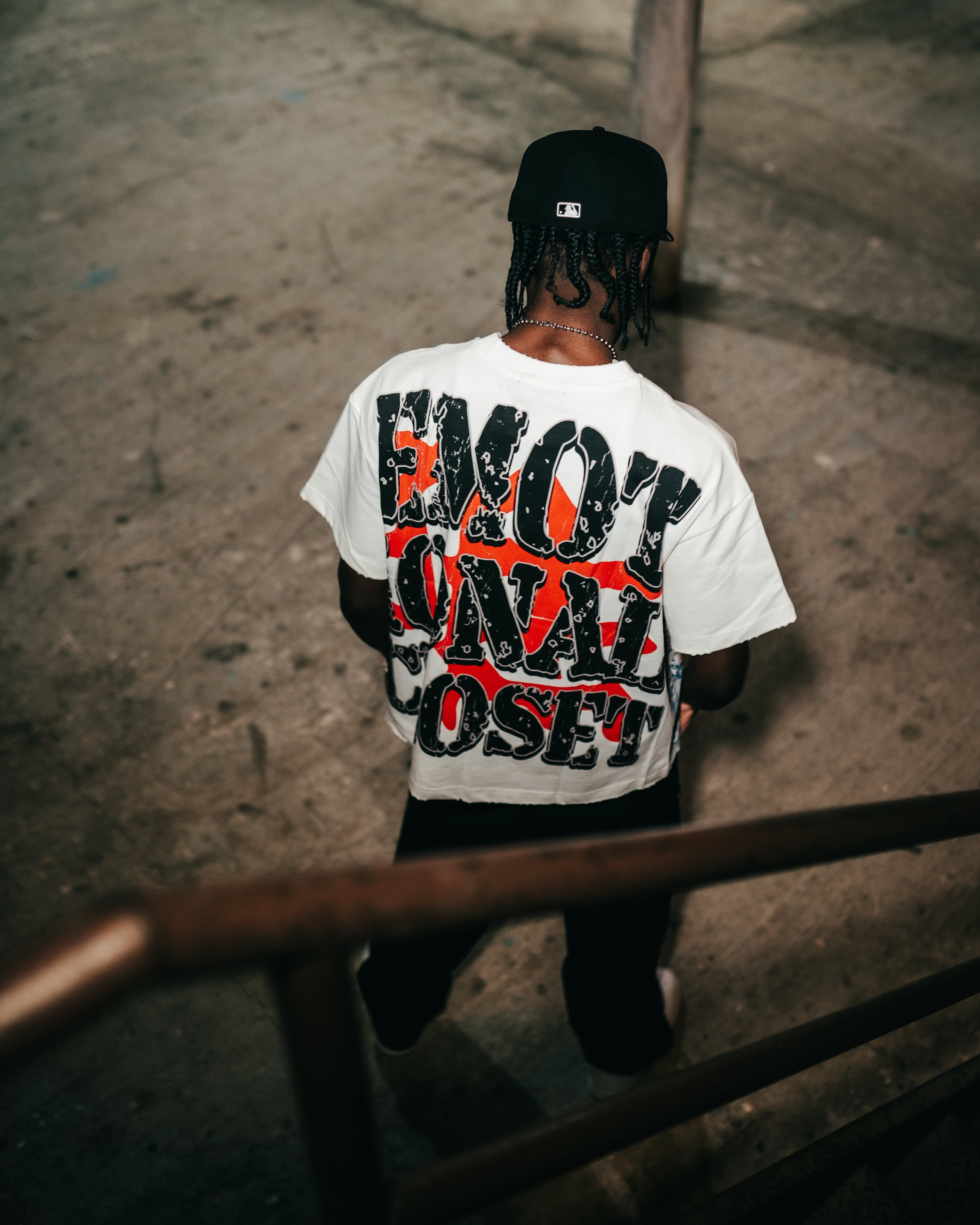 White “Invasion” Tee