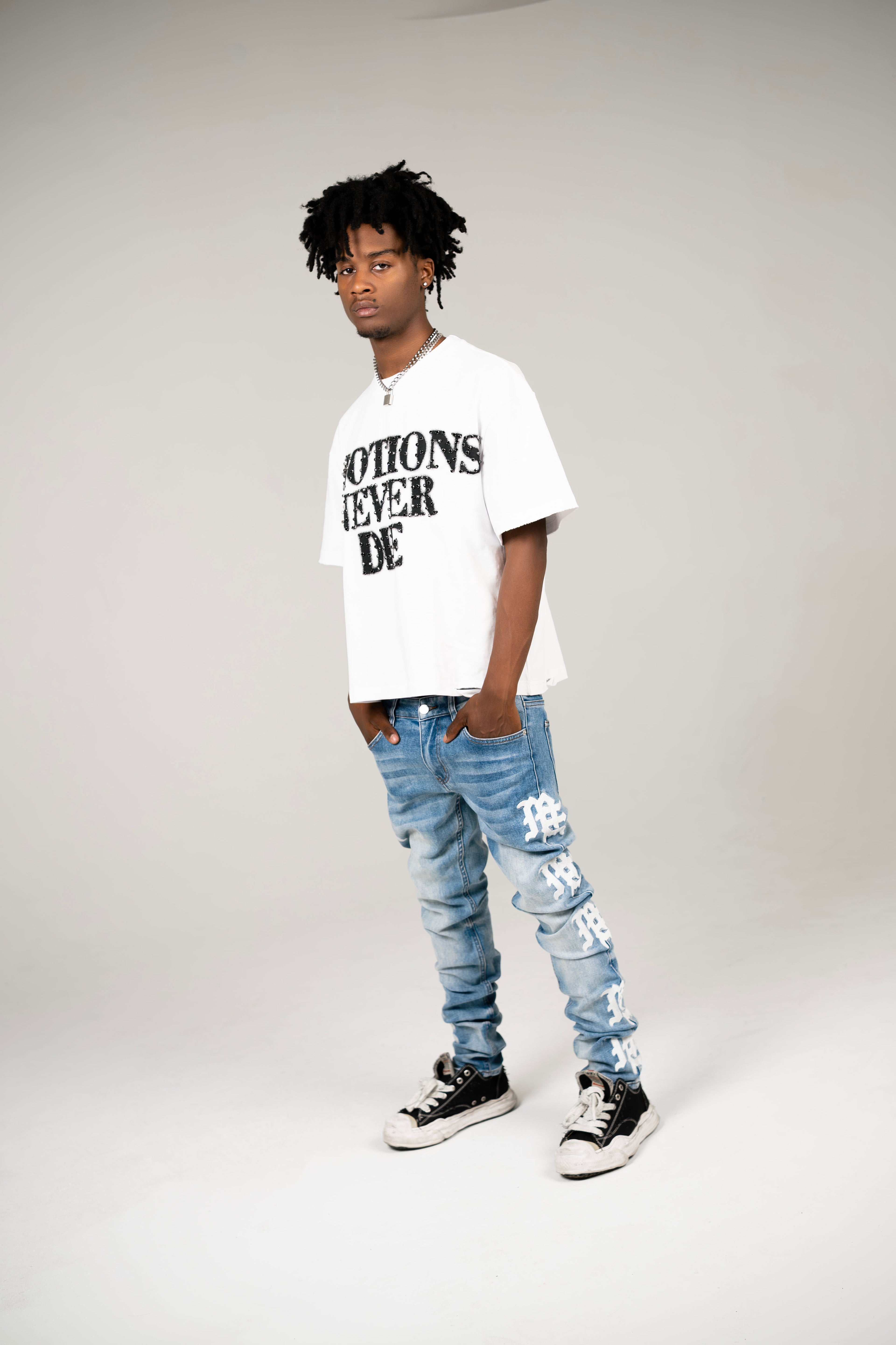 Monogram Denim Blue Wash