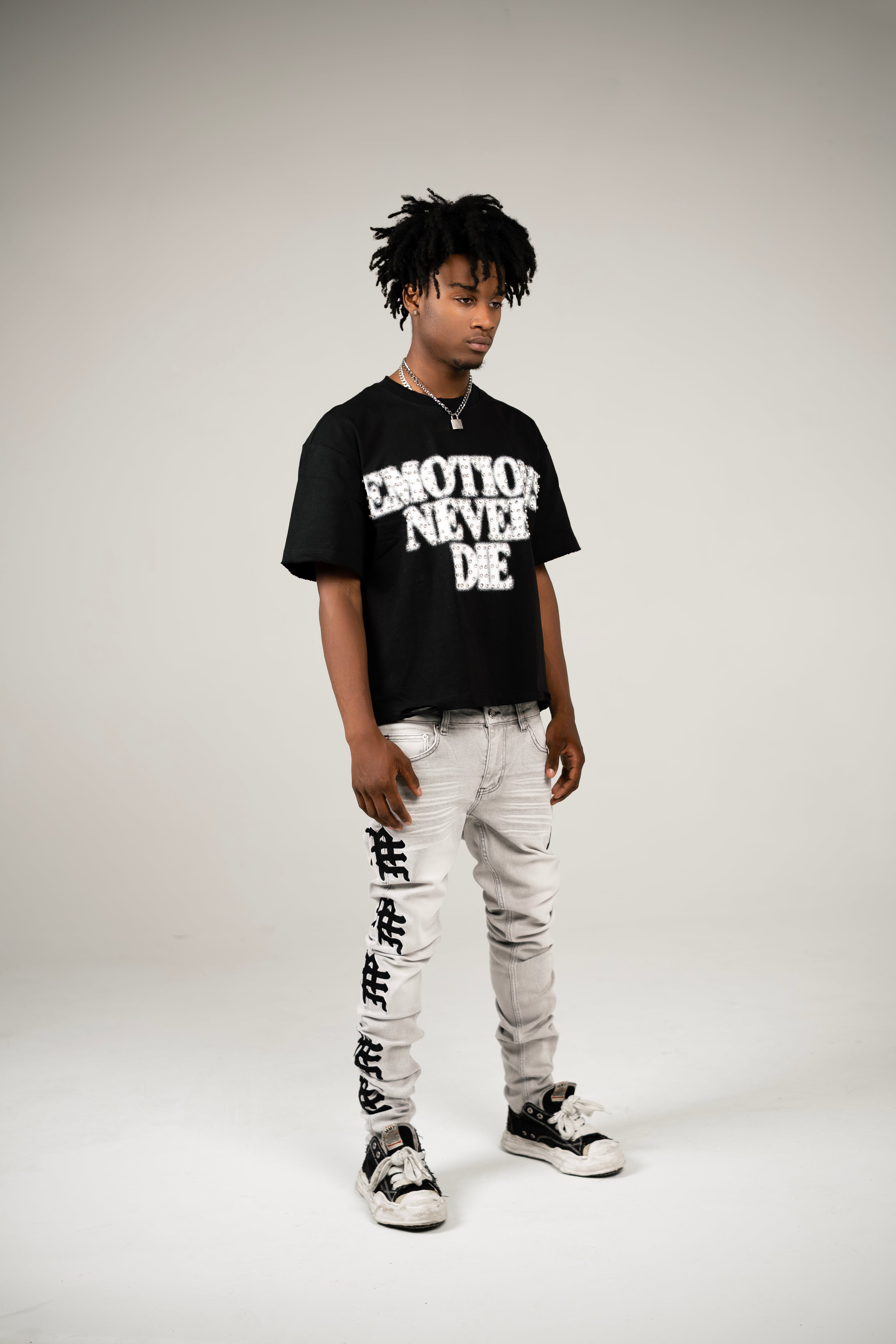 Monogram Denim Grey Wash