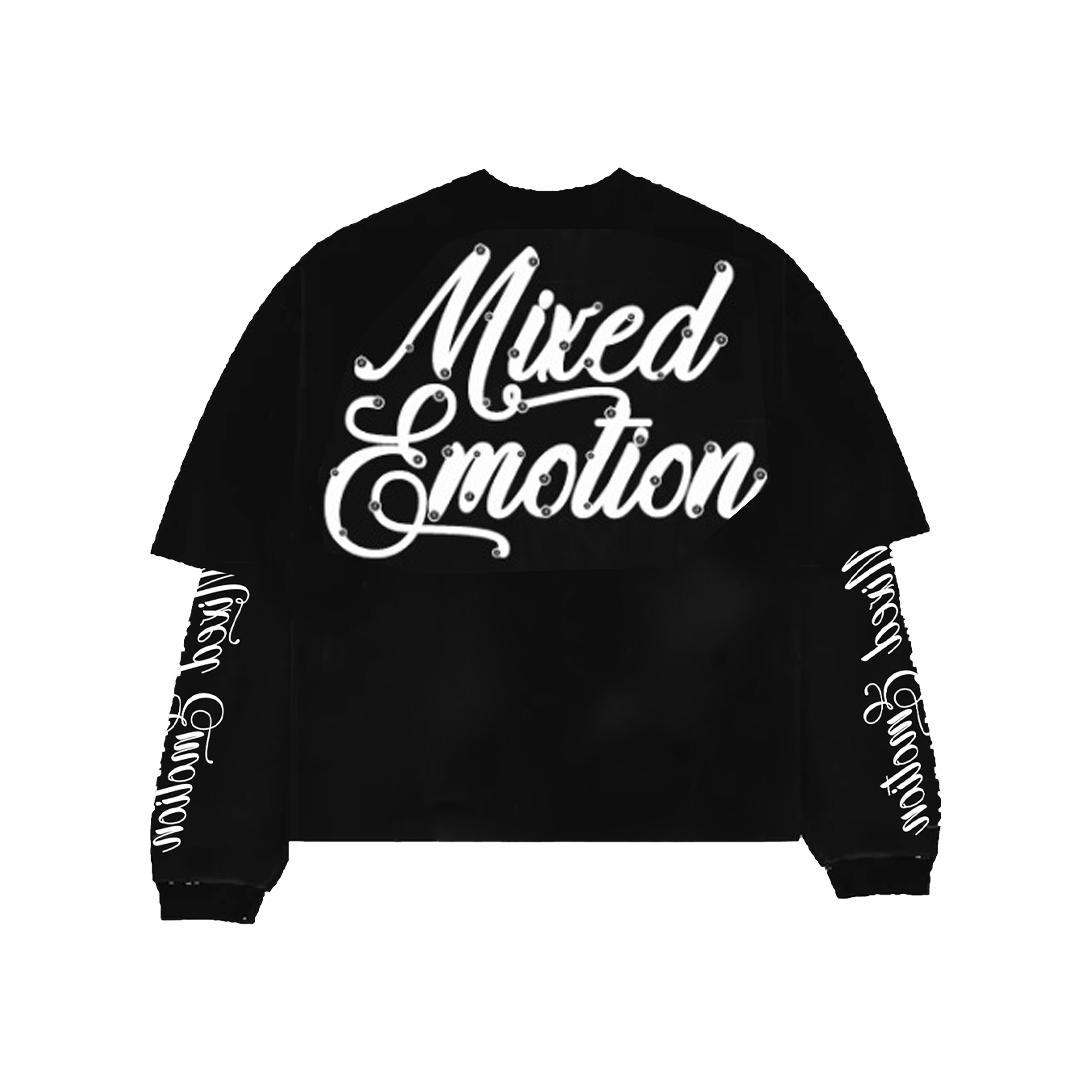Black “Blur” Thermal Long Sleeve