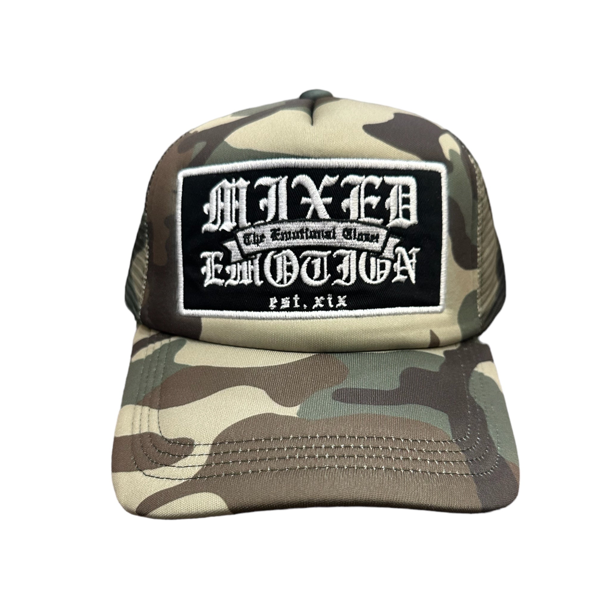 Camo “Emotional” Trucker Hat