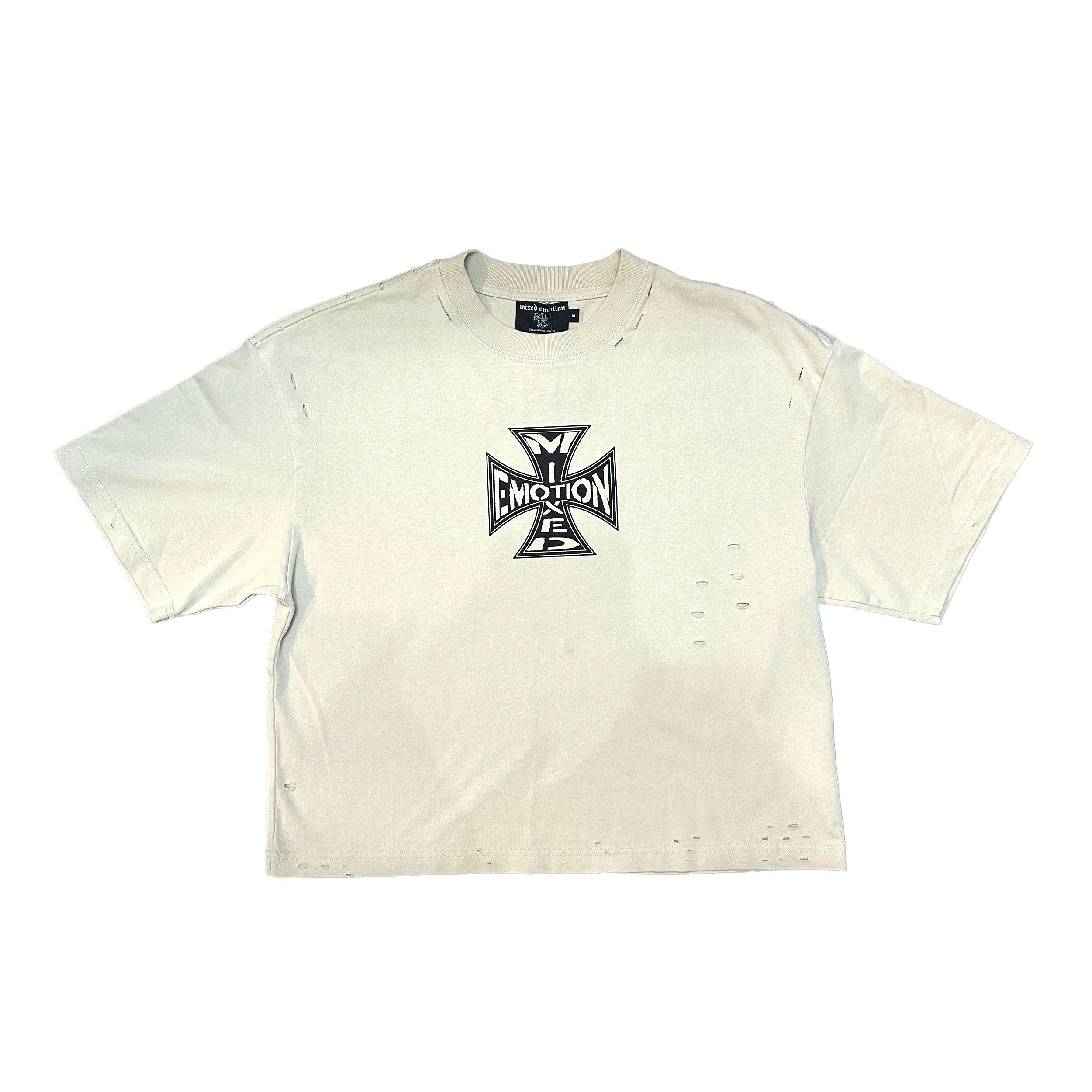 Cream ‘Classic’ Tee Boxy Fit