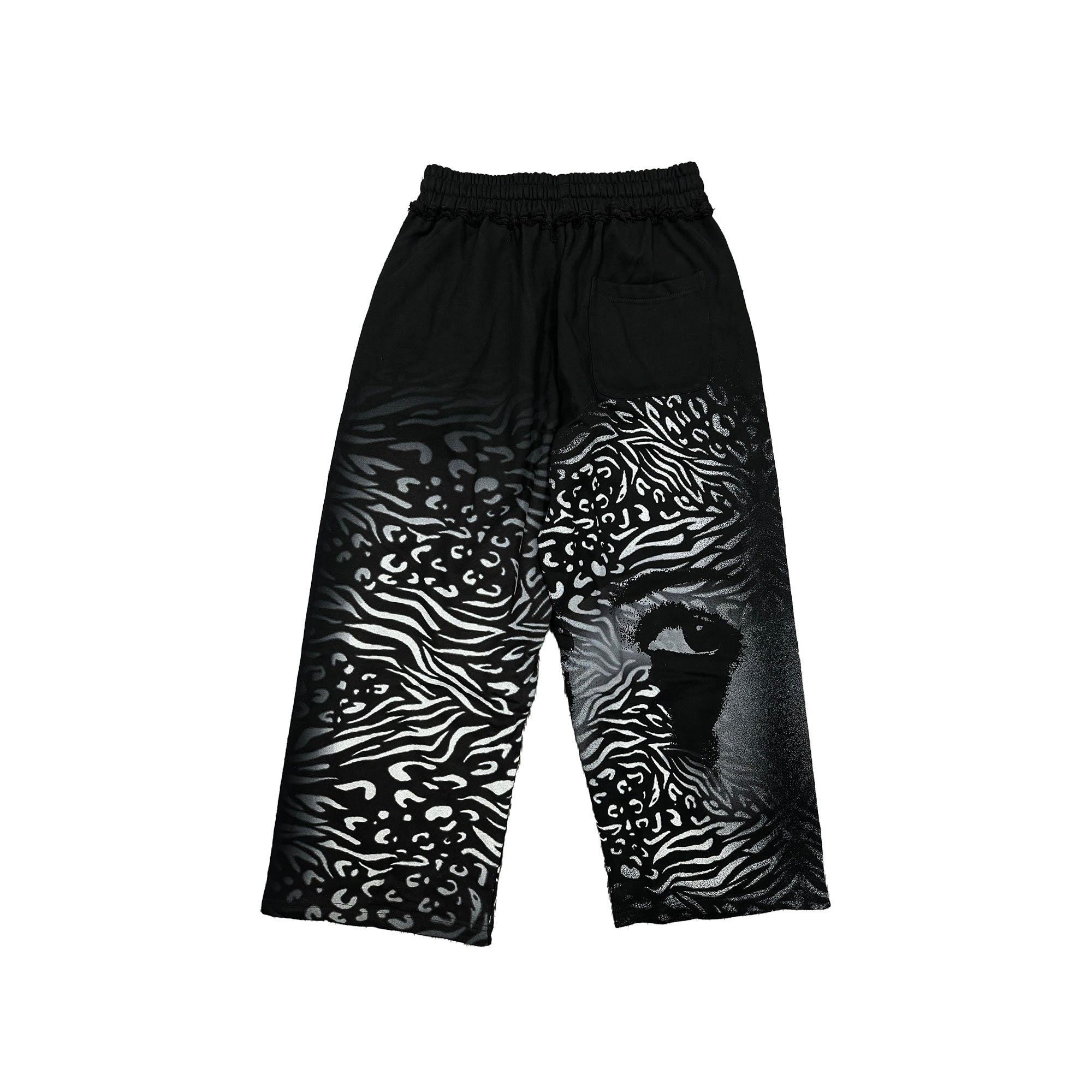 Black ‘Striped’ Sweatpants