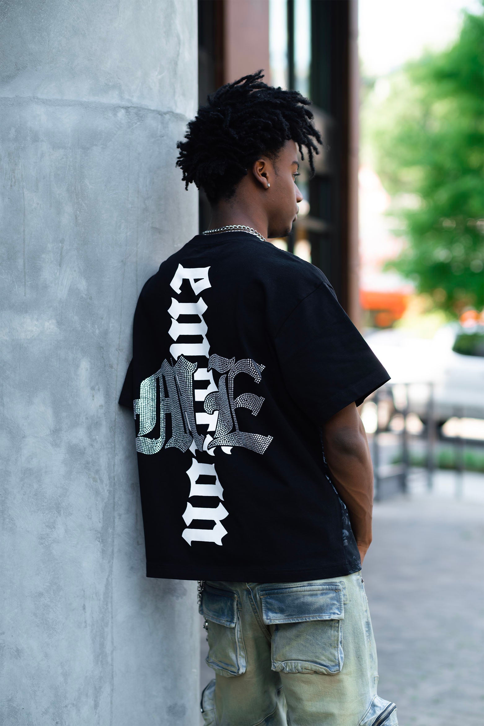 “Astronaut” Rhinestone Tee