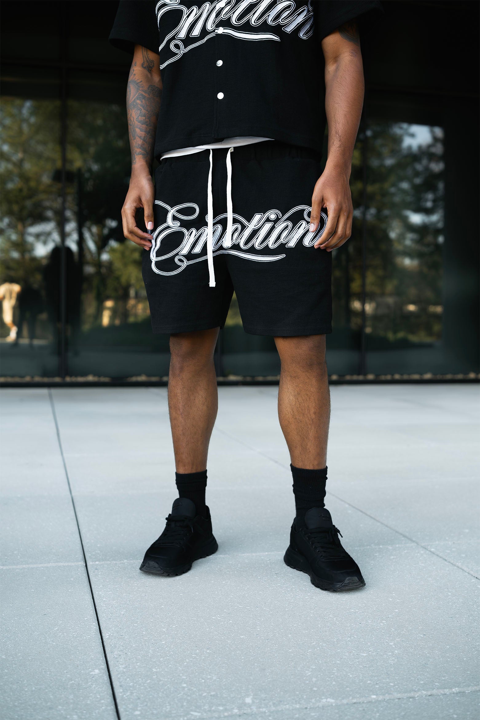 Black “Signature” Shorts
