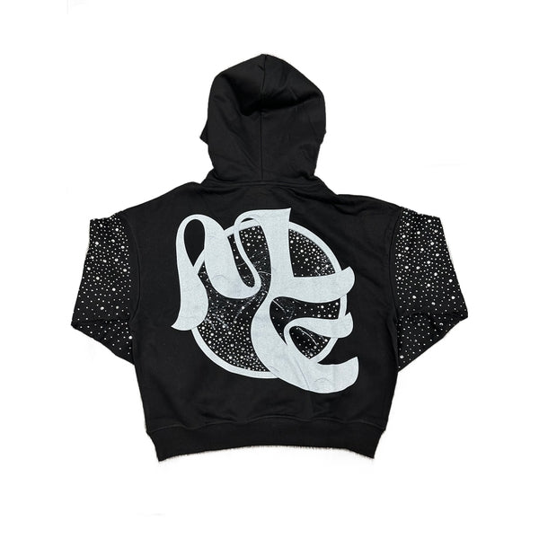 Fallen Angels Rhinestone Hoodie