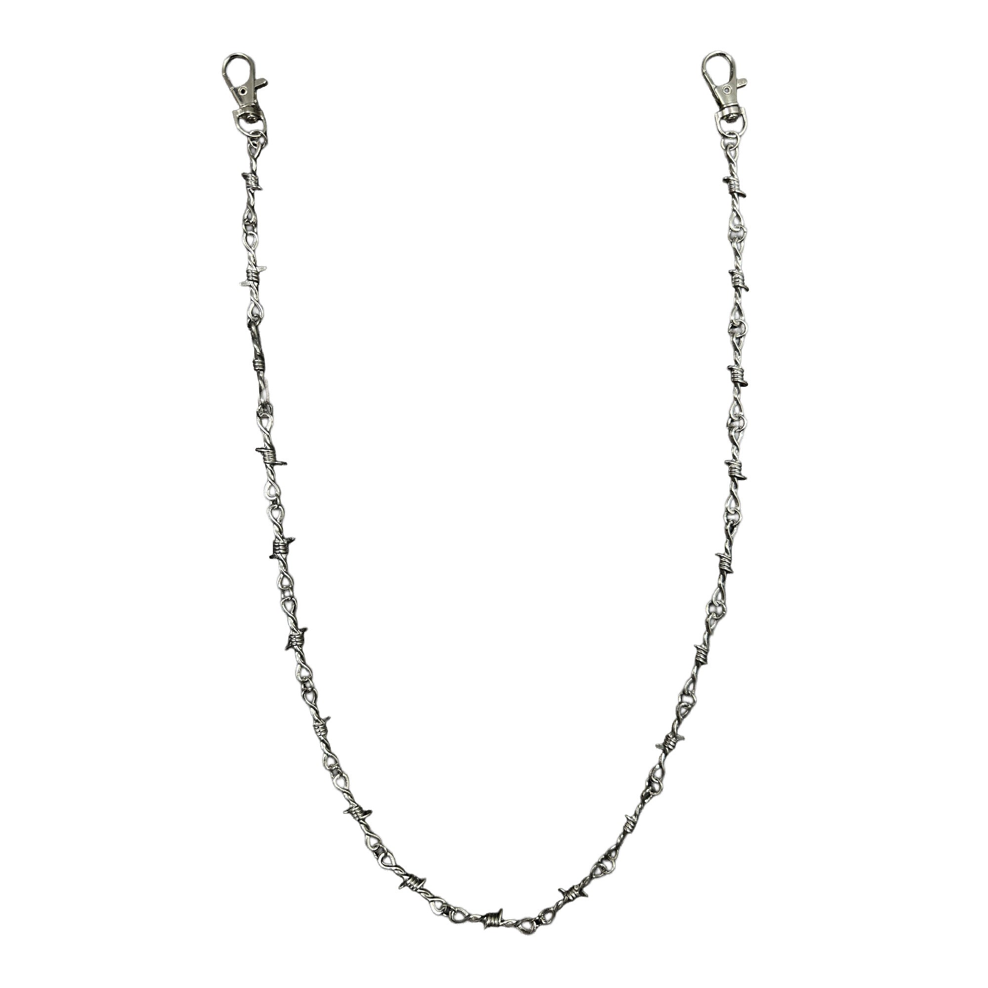 'Barbwire' Jean Keychain