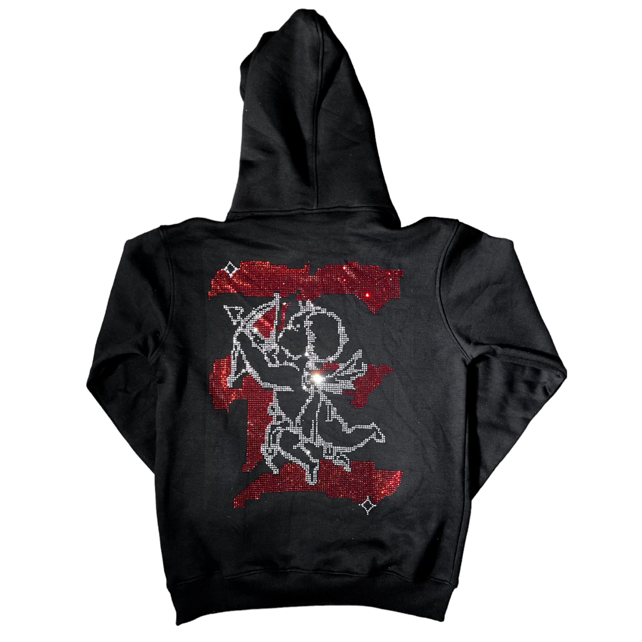 Black “Angel” Hoodie (Valentines Day)