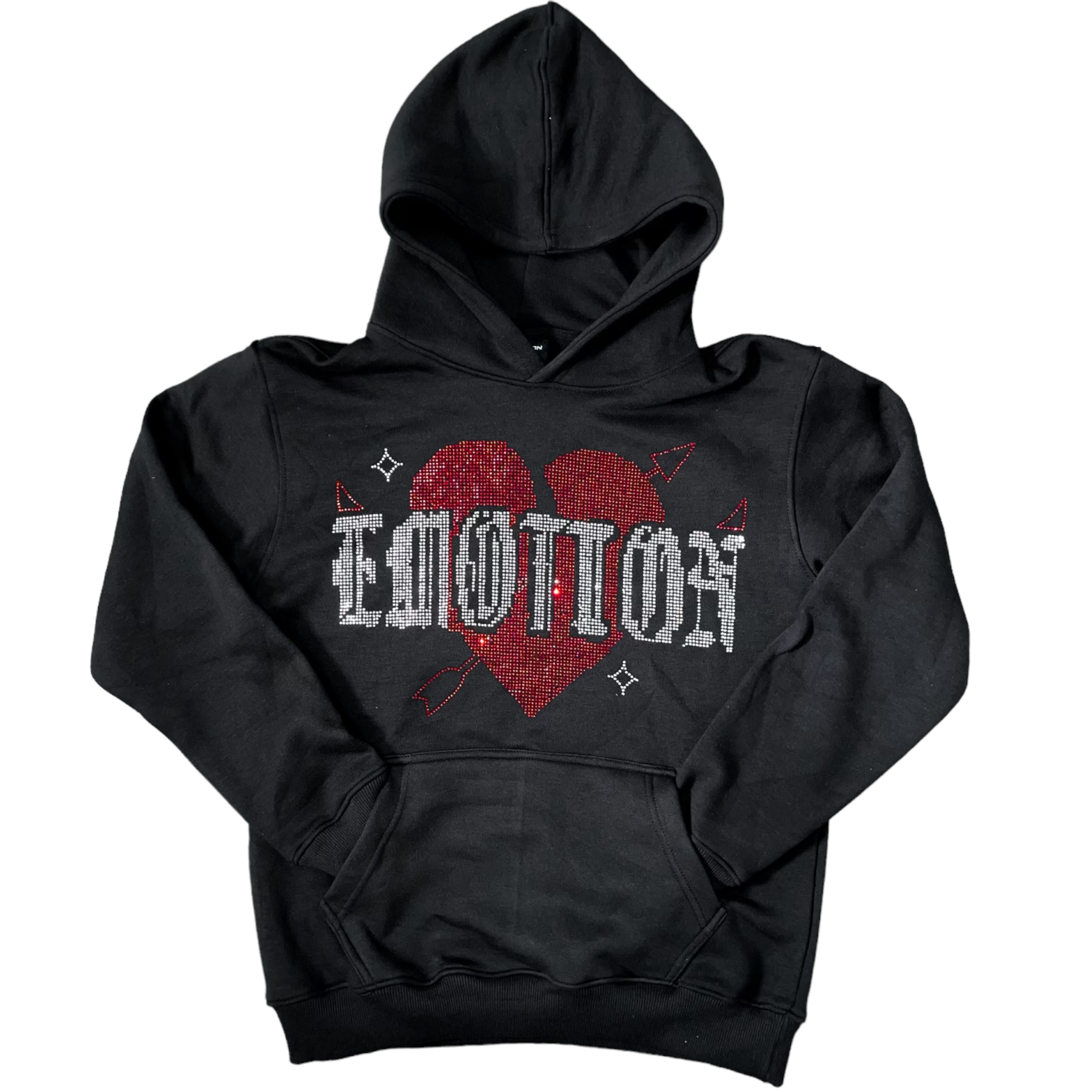 Black “Angel” Hoodie (Valentines Day)